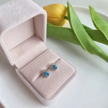 Eternal Aquamarine earrings
