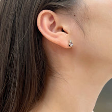 Eternal purple earrings