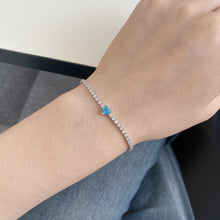 Endless Love Blue Heart Bracelet