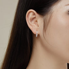 Darling heart sterling silver earrings