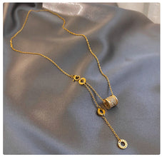 Rhinestone Gold Plated Necklace