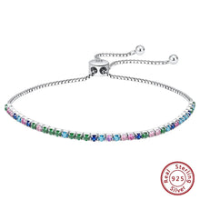 Multi-colour sterling silver Bracelet