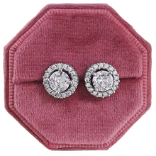 Silver Blush  Necklace and Earring set