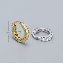 18k gold plated bloom Huggies