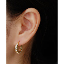 18k gold plated bloom Huggies