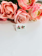 Blossom Multi-colour stud earrings