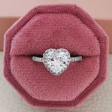 Silver Heart Delight ring