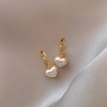 Pearl Love stainless steel earrings