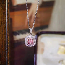 Pink Gemstone Radiance Ensemble necklace