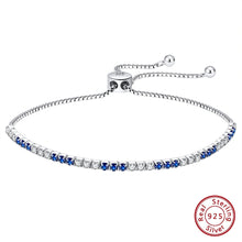 Blue-white 925Serenity sterling silver Bracelet