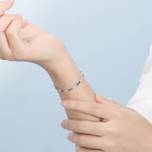 Blue-white 925Serenity sterling silver Bracelet