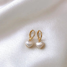 Pearl Love stainless steel earrings