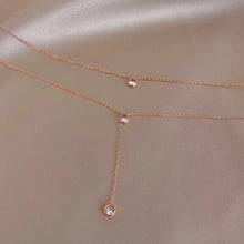 Double Layer Rose Gold Necklace