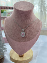 Pink Gemstone Radiance Ensemble necklace