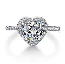Silver Heart Delight ring